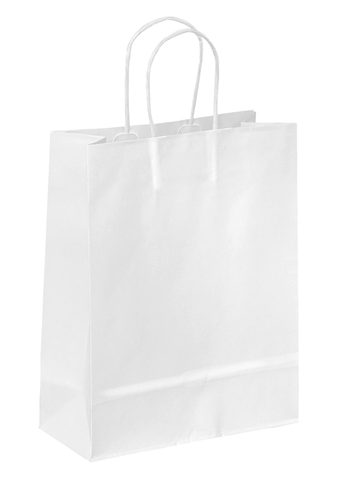 PLUS bags PLUS WHITE 22x10x27,5+5cm